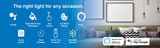 Darrahopens Home & Garden > Lighting > Lighting Accessories Laser 10W Smart RGB Bulb E27 - App & Voice Control