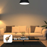 Darrahopens Home & Garden > Lighting > Lighting Accessories Laser 10W Smart RGB Bulb E27 - App & Voice Control