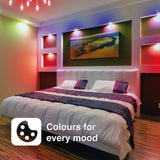 Darrahopens Home & Garden > Lighting > Lighting Accessories Laser 10W Smart RGB Bulb E27 - App & Voice Control