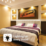 Darrahopens Home & Garden > Lighting > Lighting Accessories Laser 5W Smart White Bulb E14 - App & Voice Controlled