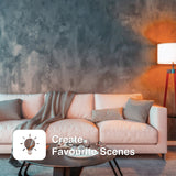 Darrahopens Home & Garden > Lighting > Lighting Accessories Laser 5W Smart White Bulb E14 - App & Voice Controlled