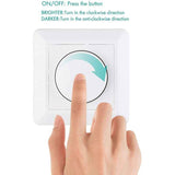 Darrahopens Home & Garden > Lighting > Lighting Accessories Light LED Dimmer Switch,220-240V 5-200W Smart Button Switches And Dimmers Light LED Dimmer Switch