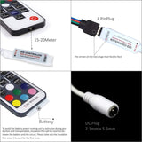 Darrahopens Home & Garden > Lighting > Lighting Accessories Ultrabright 17 Keys Rf Remote Control Wireless Remote Controller, 5V/12V/24V 12A Mini Controller For Rgb LED Strip