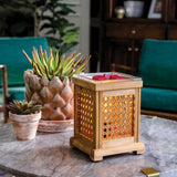 Darrahopens Home & Garden > Lighting > Lighting Accessories Wood & Cane Vintage Bulb Illumination Warmer - RRP $49.95 - Wholesale - OUT OF STOCK - PREORDERS OPEN - ARRIVING EARLY SEPTEMBER