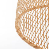 Darrahopens Home & Garden > Lighting Natural Hand Woven Bamboo Dome Pendant Lamp Hanging Light Rattan Style