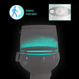 Darrahopens Home & Garden > Lighting > Night Lights & Ambient Lighting 2-Pack 8-Color LED Toilet Night Light - Universal Fit Smart Motion Activated Bathroom Bowl Light, Multi-Color Cycle & Fixed Mode