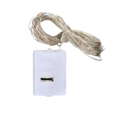 Darrahopens Home & Garden > Lighting > Night Lights & Ambient Lighting 24 Battery Operated Fairy Lights [3 Modes] 7ft 20 LED Mini Twinkle String Lights Waterproof Silver Wire Firefly Starry Sky Lights for Weddings, Mason Jars, Christmas Decorations, Warm White