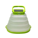 Darrahopens Home & Garden > Lighting > Night Lights & Ambient Lighting 2Pcs Collapsiable Solar Lamp -Black and Green
