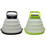 Darrahopens Home & Garden > Lighting > Night Lights & Ambient Lighting 2Pcs Collapsiable Solar Lamp -Black and Green