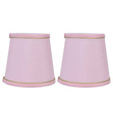 Darrahopens Home & Garden > Lighting > Night Lights & Ambient Lighting 2PCS European Style E14 Lamp Shade Pink Lampshade for Chandelier Table Wall Lamps Home Decoration In Australia - Darrahopens