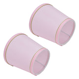 Darrahopens Home & Garden > Lighting > Night Lights & Ambient Lighting 2PCS European Style E14 Lamp Shade Pink Lampshade for Chandelier Table Wall Lamps Home Decoration In Australia - Darrahopens