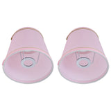 Darrahopens Home & Garden > Lighting > Night Lights & Ambient Lighting 2PCS European Style E14 Lamp Shade Pink Lampshade for Chandelier Table Wall Lamps Home Decoration In Australia - Darrahopens
