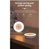 Darrahopens Home & Garden > Lighting > Night Lights & Ambient Lighting 3 Pcs Dimmable LED Touch Night Light - Adjustable Warm White & Daylight Brightness, Easy Installation, USB Rechargeable Cabinet Light，6*6*2cm