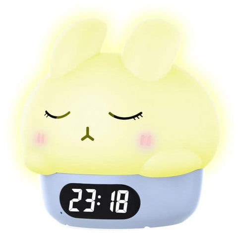 Darrahopens Home & Garden > Lighting > Night Lights & Ambient Lighting Children's night light - table lamp for bedroom - cute rabbit shape - cartoon bedside lamp - baby night light (blue)
