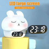 Darrahopens Home & Garden > Lighting > Night Lights & Ambient Lighting Children's night light - table lamp for bedroom - cute rabbit shape - cartoon bedside lamp - baby night light (pink)