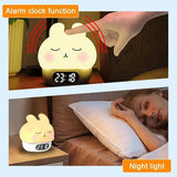Darrahopens Home & Garden > Lighting > Night Lights & Ambient Lighting Children's night light - table lamp for bedroom - cute rabbit shape - cartoon bedside lamp - baby night light (pink)