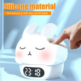 Darrahopens Home & Garden > Lighting > Night Lights & Ambient Lighting Children's night light - table lamp for bedroom - cute rabbit shape - cartoon bedside lamp - baby night light (pink)