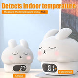 Darrahopens Home & Garden > Lighting > Night Lights & Ambient Lighting Children's night light - table lamp for bedroom - cute rabbit shape - cartoon bedside lamp - baby night light (pink)