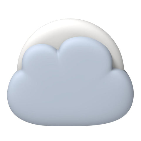 Darrahopens Home & Garden > Lighting > Night Lights & Ambient Lighting Kreafunk Kids Cloudy Lamp - Cloudy Blue