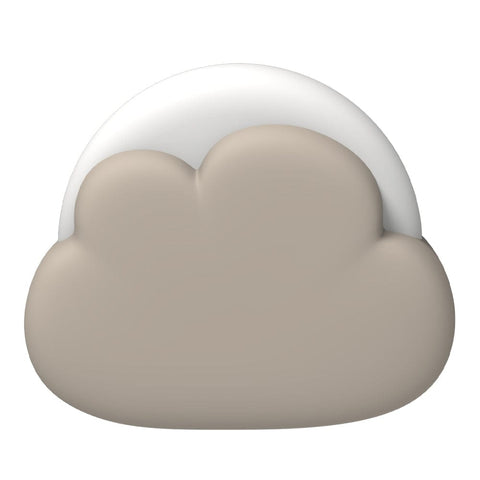 Darrahopens Home & Garden > Lighting > Night Lights & Ambient Lighting Kreafunk Kids Cloudy Lamp - Ivory Sand