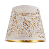 Darrahopens Home & Garden > Lighting > Night Lights & Ambient Lighting Lamp Shade E27 E26 White Carved Flower Pattern Iron Modern Design Easy Installation Bulb Shade for Home Living Room In Australia - Darrahopens