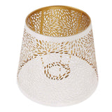Darrahopens Home & Garden > Lighting > Night Lights & Ambient Lighting Lamp Shade E27 E26 White Carved Flower Pattern Iron Modern Design Easy Installation Bulb Shade for Home Living Room In Australia - Darrahopens