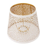 Darrahopens Home & Garden > Lighting > Night Lights & Ambient Lighting Lamp Shade E27 E26 White Carved Flower Pattern Iron Modern Design Easy Installation Bulb Shade for Home Living Room In Australia - Darrahopens