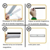 Darrahopens Home & Garden > Lighting > Night Lights & Ambient Lighting LED Closet Light 10 LEDs USB Rechargeable Motion Sensor Closet Light Wall Light for Home Kitchen Bedroom White Light In Australia - Darrahopens