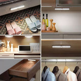 Darrahopens Home & Garden > Lighting > Night Lights & Ambient Lighting LED Closet Light 10 LEDs USB Rechargeable Motion Sensor Closet Light Wall Light for Home Kitchen Bedroom White Light In Australia - Darrahopens