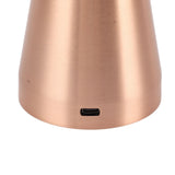 Darrahopens Home & Garden > Lighting > Night Lights & Ambient Lighting LED Portable Metal Table Lamp with Touch Sensor 3 Color Stepless Dimming Nightstand Desk Lamp Rechargeable Night Light Rose Gold In Australia - Darrahopens