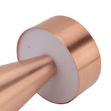 Darrahopens Home & Garden > Lighting > Night Lights & Ambient Lighting LED Portable Metal Table Lamp with Touch Sensor 3 Color Stepless Dimming Nightstand Desk Lamp Rechargeable Night Light Rose Gold In Australia - Darrahopens