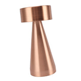 Darrahopens Home & Garden > Lighting > Night Lights & Ambient Lighting LED Portable Metal Table Lamp with Touch Sensor 3 Color Stepless Dimming Nightstand Desk Lamp Rechargeable Night Light Rose Gold In Australia - Darrahopens