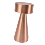 Darrahopens Home & Garden > Lighting > Night Lights & Ambient Lighting LED Portable Metal Table Lamp with Touch Sensor 3 Color Stepless Dimming Nightstand Desk Lamp Rechargeable Night Light Rose Gold In Australia - Darrahopens