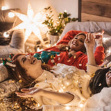 Darrahopens Home & Garden > Lighting > Night Lights & Ambient Lighting LED String Lights, [1 Pack] Battery Operated Fairy Lights With 5M 50 Warm White LEDs On Silver Wire For Bedroom, Party,