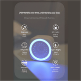 Darrahopens Home & Garden > Lighting > Night Lights & Ambient Lighting Lightweight and portable White Noise Sleep Machine with Night Light - 26 Soothing Sounds, 7-Color LED, Timer & USB-C Charging for Adults In Australia - Darrahopens