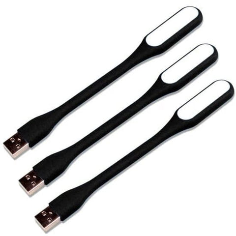 Darrahopens Home & Garden > Lighting > Night Lights & Ambient Lighting Mini USB LED Lamp - USB Laptop Lamp - Black 3-Pack