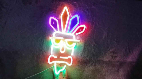 Darrahopens Home & Garden > Lighting > Night Lights & Ambient Lighting neon wall light, acrylic neon light, colourful neon tube, USB powered light, dimmable wall light, home decor lighting, ambient lighting, Australia decor, modern wall art, LED neon sign