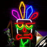 Darrahopens Home & Garden > Lighting > Night Lights & Ambient Lighting neon wall light, acrylic neon light, colourful neon tube, USB powered light, dimmable wall light, home decor lighting, ambient lighting, Australia decor, modern wall art, LED neon sign