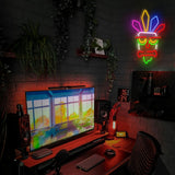 Darrahopens Home & Garden > Lighting > Night Lights & Ambient Lighting neon wall light, acrylic neon light, colourful neon tube, USB powered light, dimmable wall light, home decor lighting, ambient lighting, Australia decor, modern wall art, LED neon sign