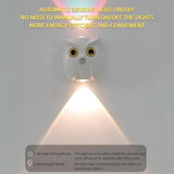 Darrahopens Home & Garden > Lighting > Night Lights & Ambient Lighting Night Light - Mood Lamp - LED Lighting - Night Lamp - LED Cabinet Light and Stair Light with Sensor - Two-tone - USB Rechargeable Night Light - Magnetic Mounting - For Children's Room, Bedroom, Hallway or Corridor, etc. (Black)
