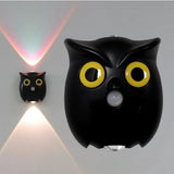 Darrahopens Home & Garden > Lighting > Night Lights & Ambient Lighting Night Light - Mood Lamp - LED Lighting - Night Lamp - LED Cabinet Light and Stair Light with Sensor - Two-tone - USB Rechargeable Night Light - Magnetic Mounting - For Children's Room, Bedroom, Hallway or Corridor, etc. (Black)