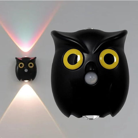 Darrahopens Home & Garden > Lighting > Night Lights & Ambient Lighting Night Light - Mood Lamp - LED Lighting - Night Lamp - LED Cabinet Light and Stair Light with Sensor - Two-tone - USB Rechargeable Night Light - Magnetic Mounting - For Children's Room, Bedroom, Hallway or Corridor, etc. (Black)