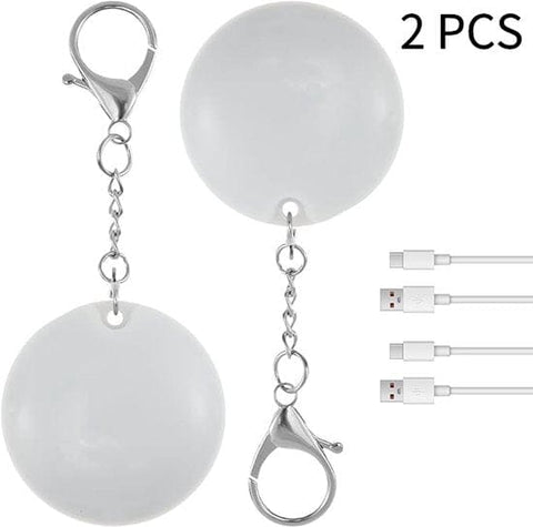 Darrahopens Home & Garden > Lighting > Night Lights & Ambient Lighting Night Light - With Automatic Sensor Function - Keychain - Gift for Girls and Women - Accessory for Women's Handbag（2 Lights）