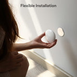 Darrahopens Home & Garden > Lighting > Night Lights & Ambient Lighting (Pack of 3）LED Motion Sensor Night Light Indoor, Cordless Battery Powered,Stick-on Warm White Light with Built-in Infrared Motion Detection, Sensor Light for Hallway,Bedroom