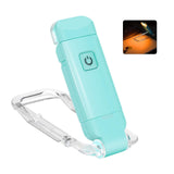 Darrahopens Home & Garden > Lighting > Night Lights & Ambient Lighting Rechargeable LED Book Light with Dimmable Warm White & Amber Modes – USB-Powered Clip-On Reading Lamp for Books, Sheet Music & Travel (Blue)