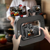Darrahopens Home & Garden > Lighting > Night Lights & Ambient Lighting Smart Dual-Mode Fill Light｜One-Touch Color Temperature Switching + Stepless Dimming, Portable Ring Light with Soft Glow for Multi-Scenario Live Shooting