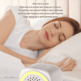 Darrahopens Home & Garden > Lighting > Night Lights & Ambient Lighting Soft Sleep Aid combination - White Noise Machine with 7-Colour Night Light and Pink Spandex Eye Mask, Portable Sound  and Complete shading environment for Better Rest In Australia - Darrahopens