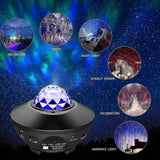 Darrahopens Home & Garden > Lighting > Night Lights & Ambient Lighting Star Projector for Bedrooms - Starlight Galaxy Light with Adjustable Modes