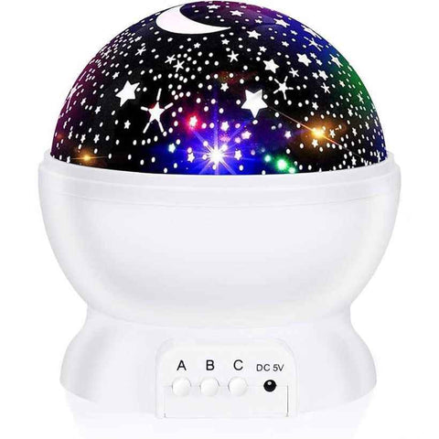 Darrahopens Home & Garden > Lighting > Night Lights & Ambient Lighting Starry Projection Lamp Black And White