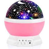 Darrahopens Home & Garden > Lighting > Night Lights & Ambient Lighting Starry Projection Lamp Pink